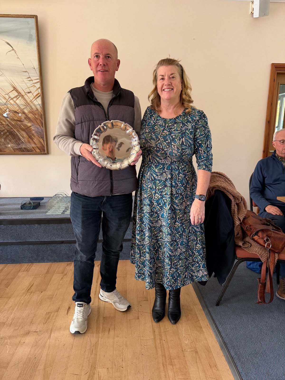 2026 Eels Foot Plate Winners - Deborah Baker & Stephen Bell