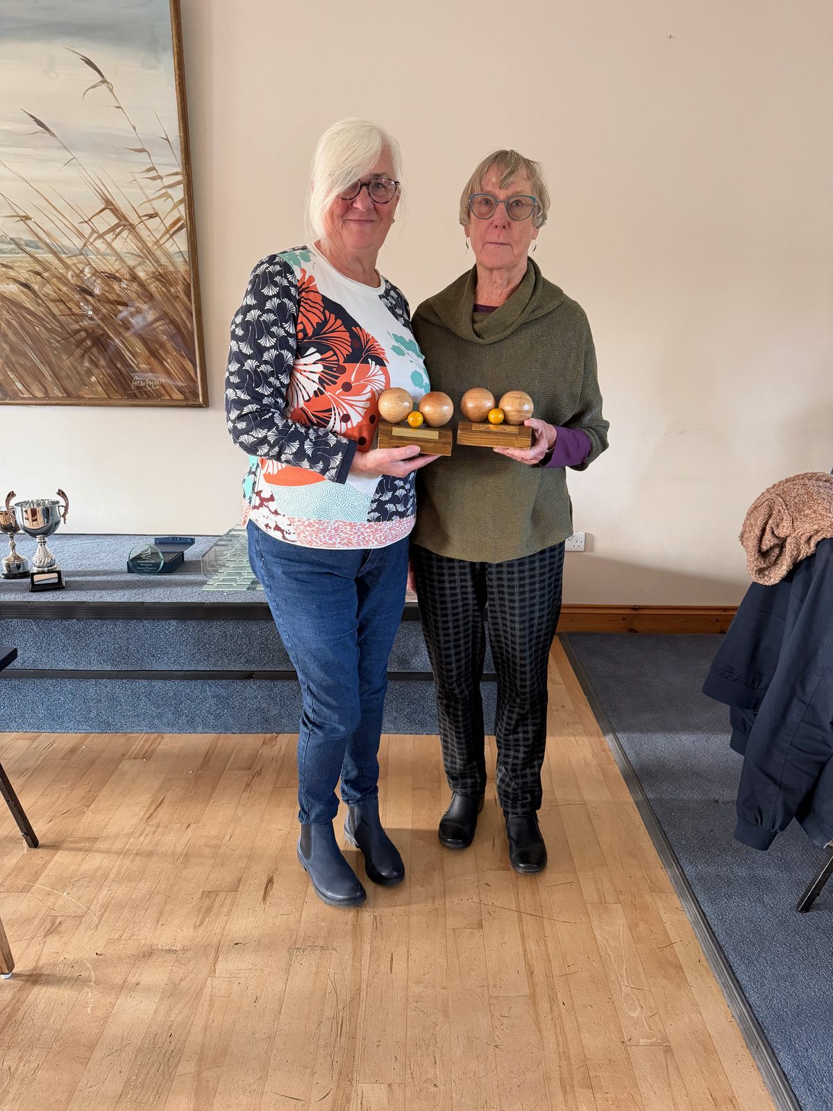 2026 Ladies League (Boules of Steel) Winners - Jan Lovell & Sian Hart