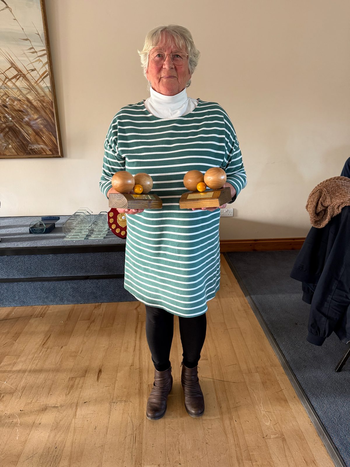 2026 Ladies League (The Boule Busters) Winners - Niki Acott & Janet Strutt