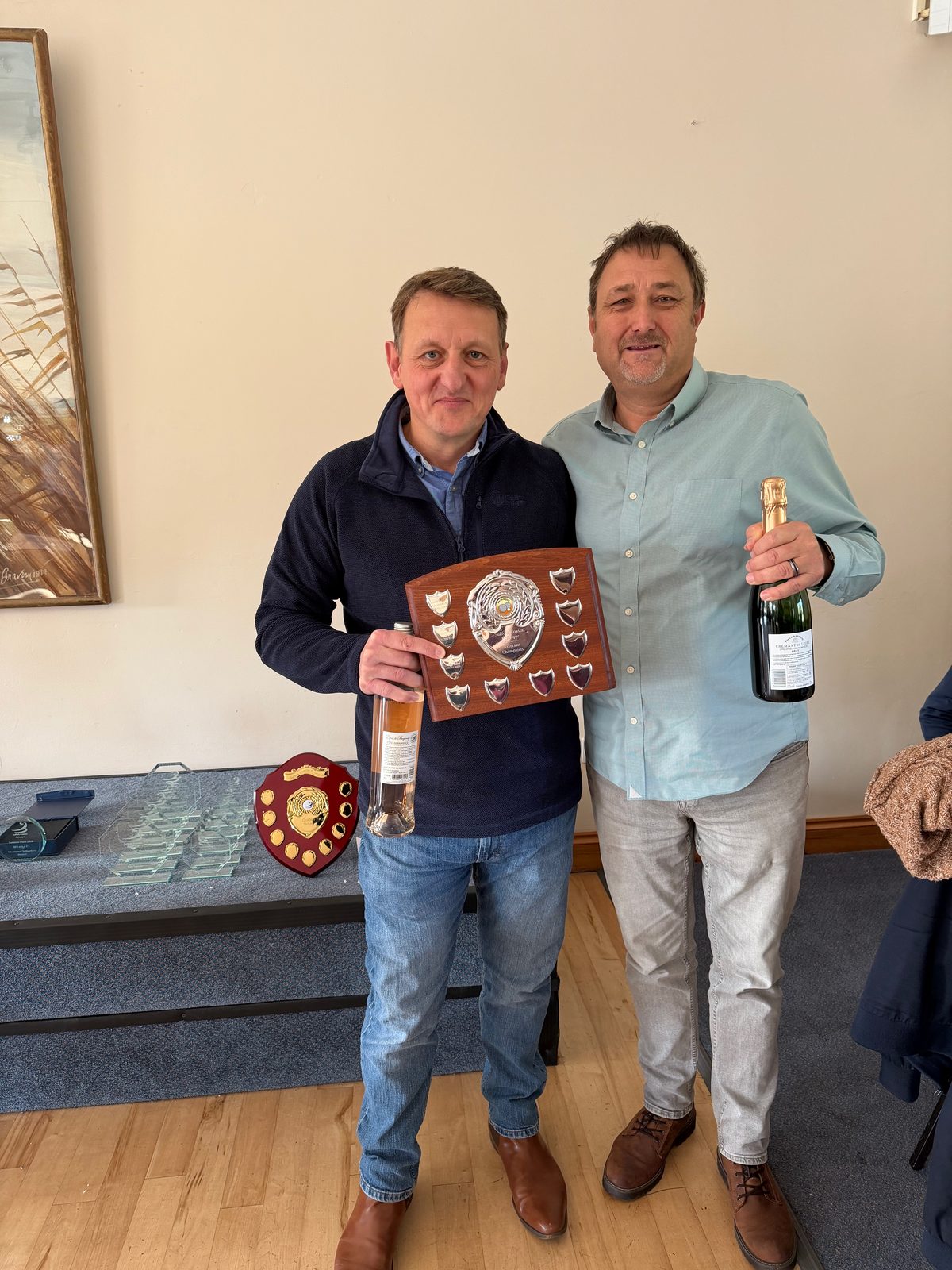 2026 SCR Veterans Doubles Winners - Richard Baker & Grant Usher
